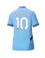 Manchester City Jack Grealish #10 Domácí Dres pro Dámské 2024-25 Krátký Rukáv